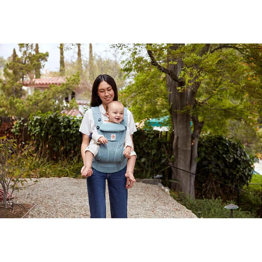 [10 year local warranty] Ergobaby Omni Breeze Carrier - Slate Blue