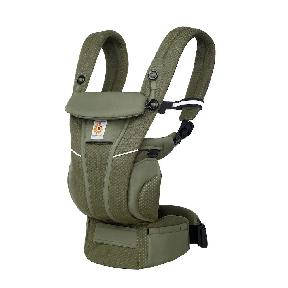 [10 year warranty] Ergobaby Omni Breeze Baby Carrier - Olive Green