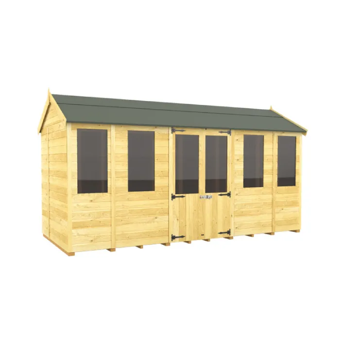 6ft x 14ft Apex Summer House