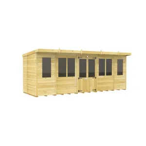 8ft x 18ft Pent Summer House