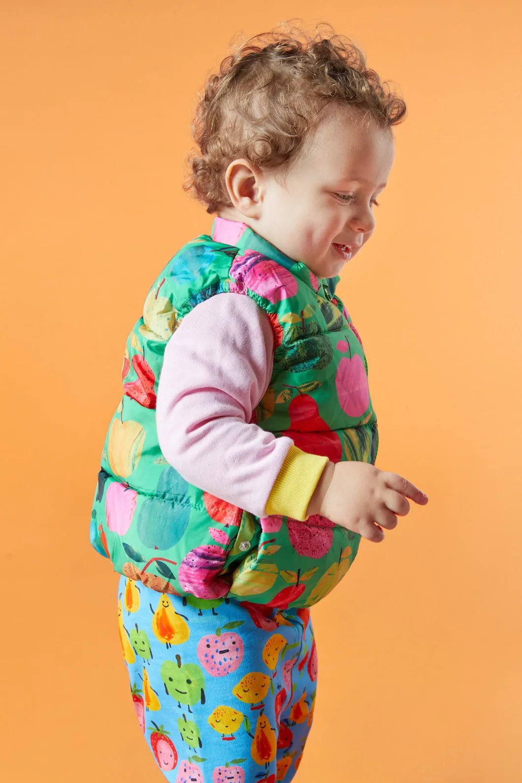 Apples Baby Puffer Vest