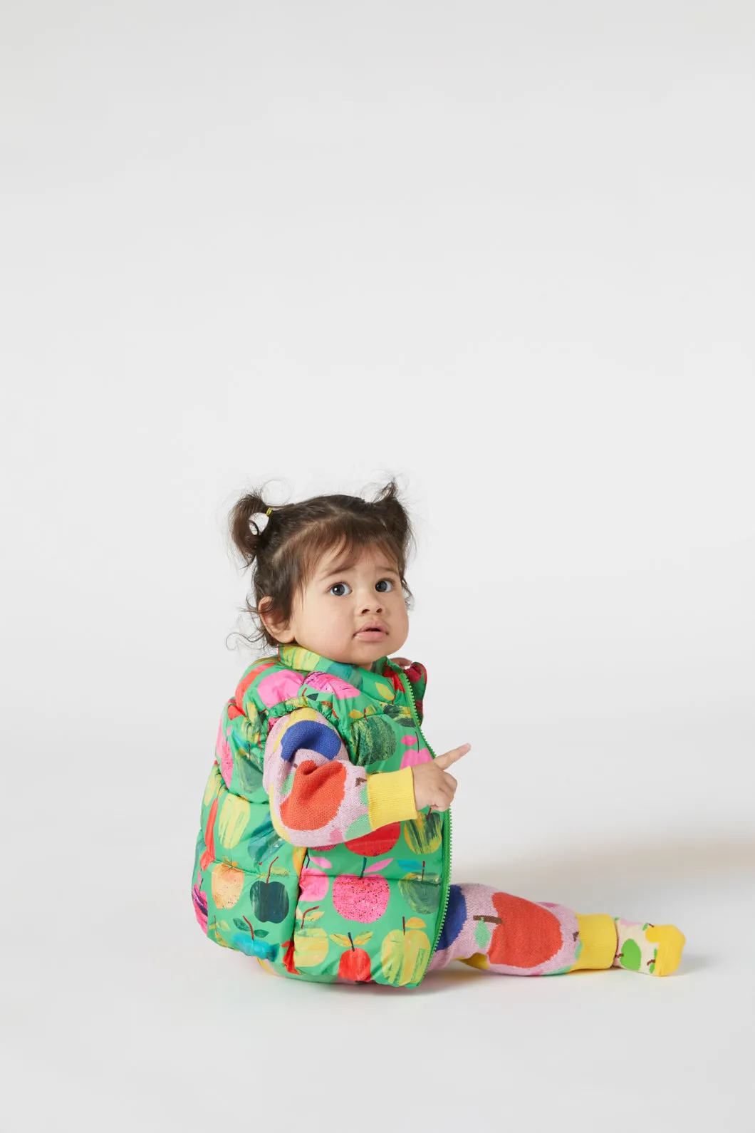 Apples Baby Puffer Vest