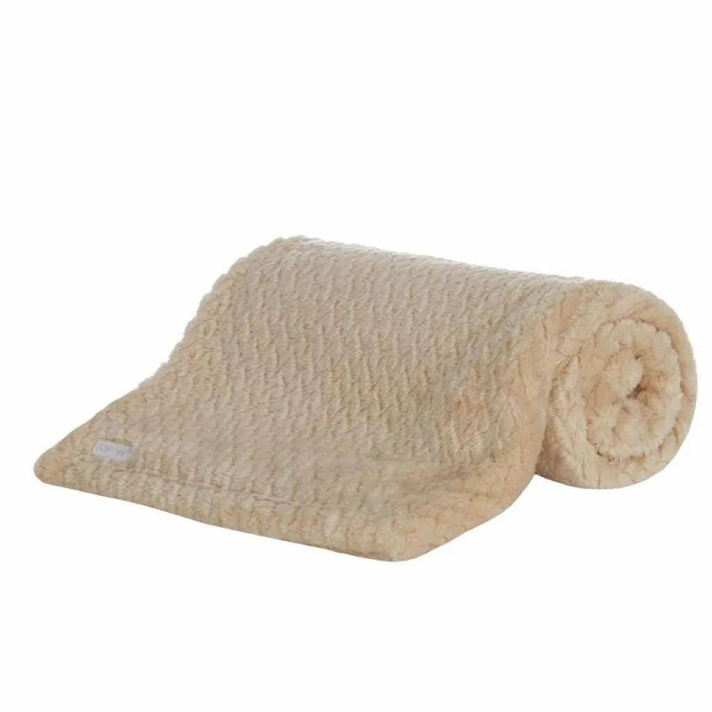 Baby Waffle Blanket Soft Caramel