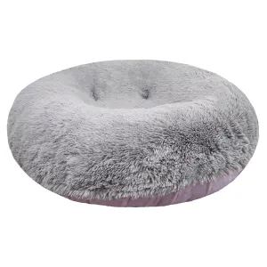 Bagel Dog Bed Aspen Siberian Grey/Lilac