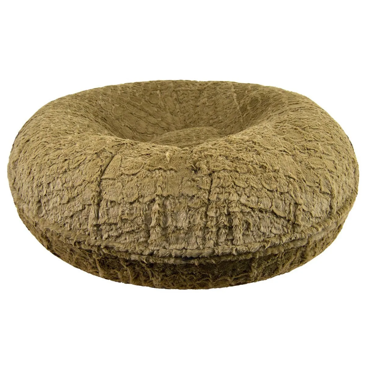 Bagel Dog Bed Serenity Fawn