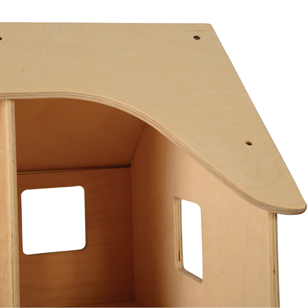 Baltic Birch Dollhouse | Durable Classroom Wooden Toy