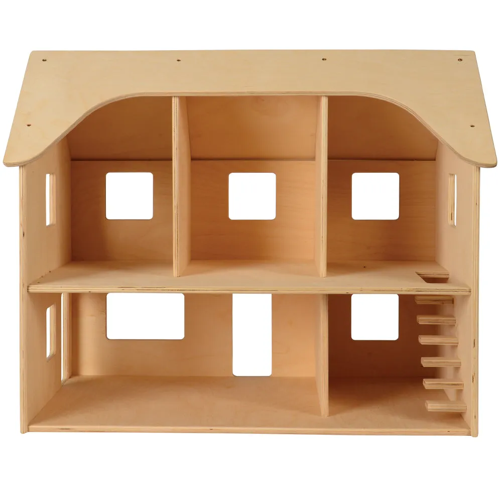 Baltic Birch Dollhouse | Durable Classroom Wooden Toy