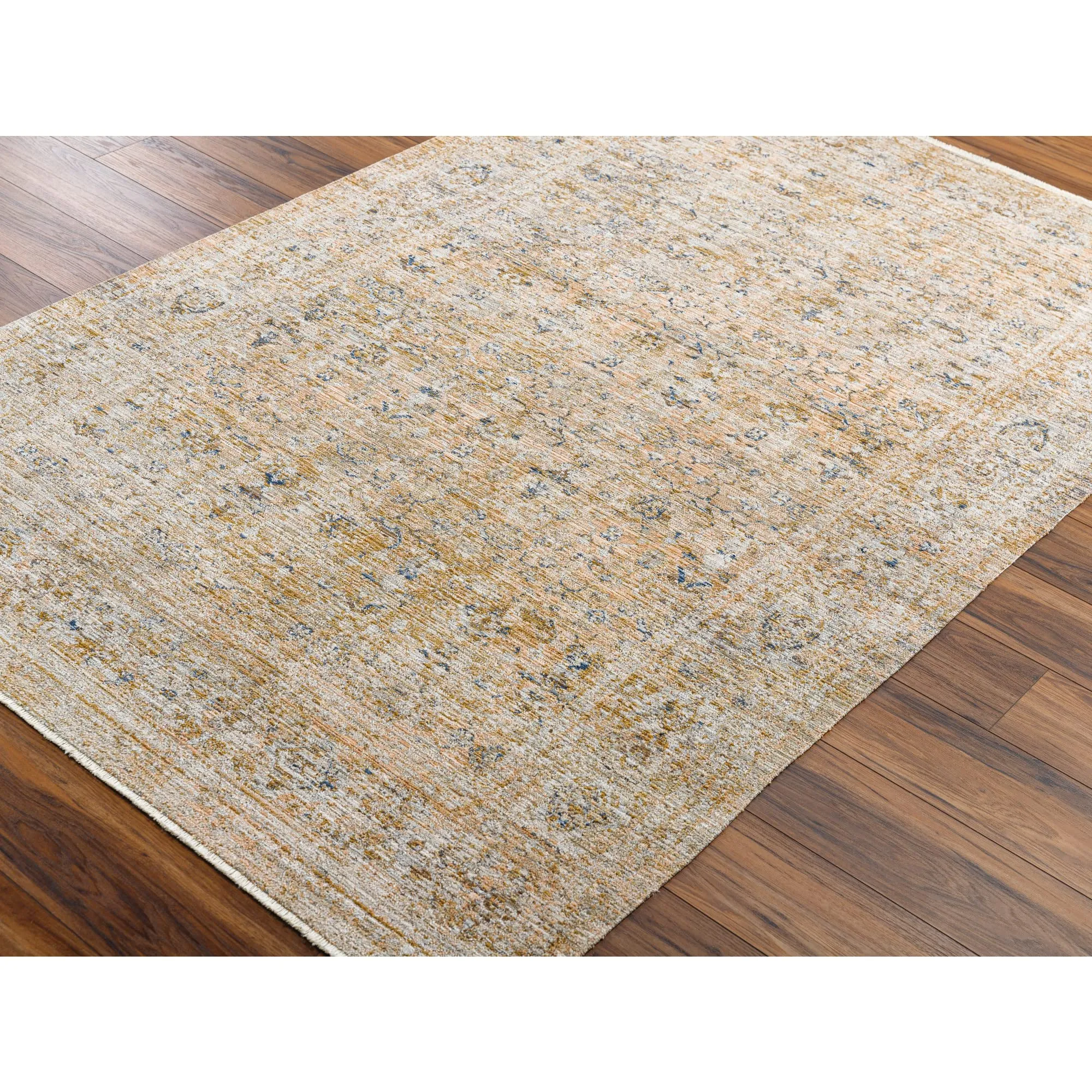 Becki Owens x Surya Margaret Washable Outdoor Runner Rug 27" x 73"  Distressed Brown