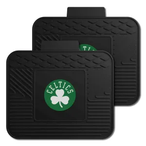 Boston Celtics Back Seat Car Utility Mats - 2 Piece Set