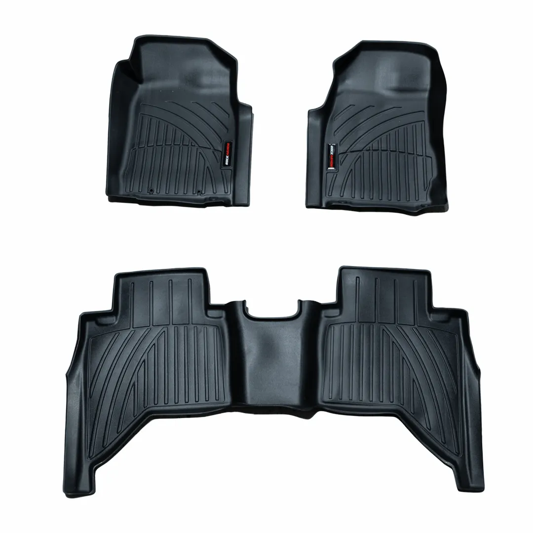 BT50 Floor Matts - 3D Moulded Suits Mazda BT50 2012 - 2020