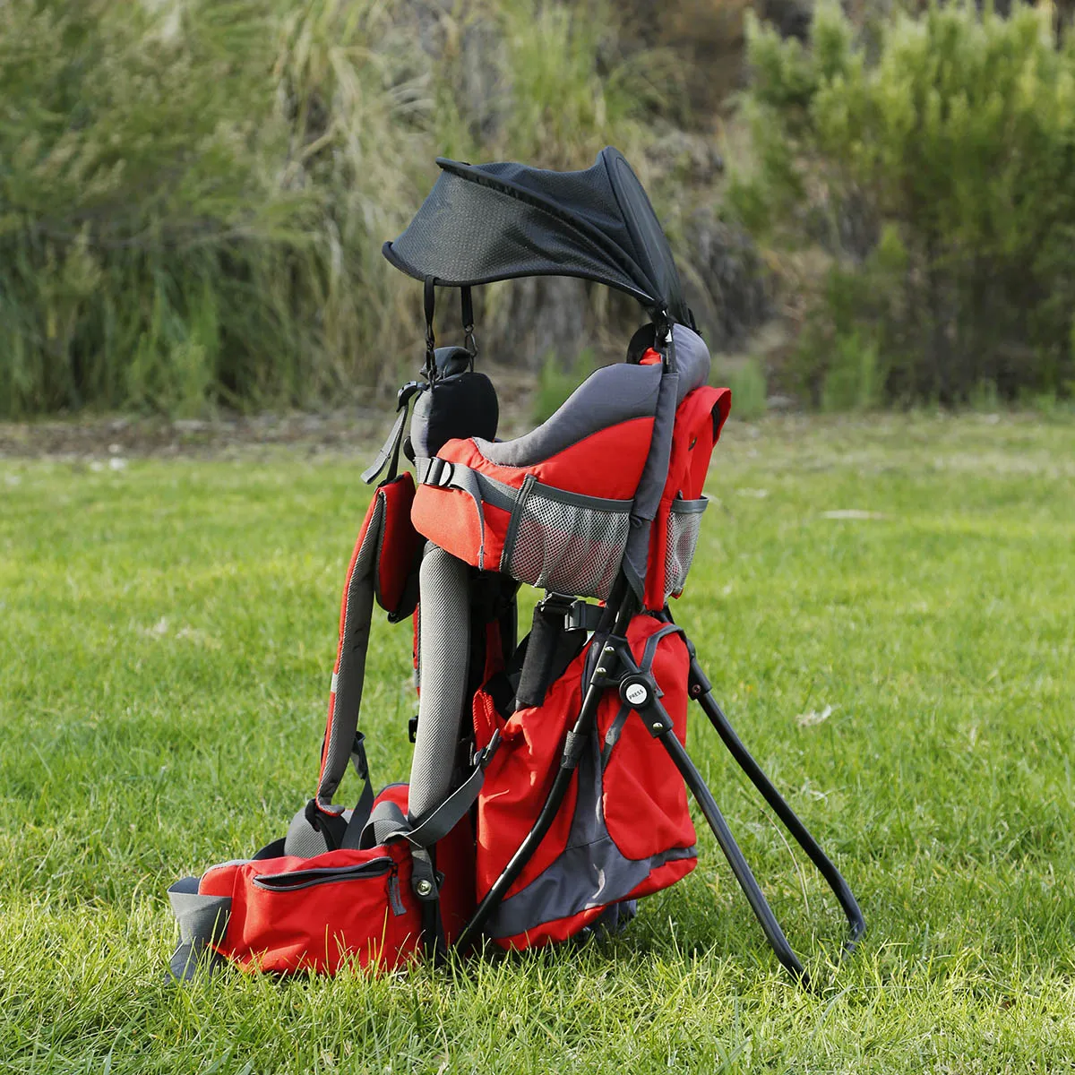 Canyonero Baby Backpack Child Carrier, Merlot Red