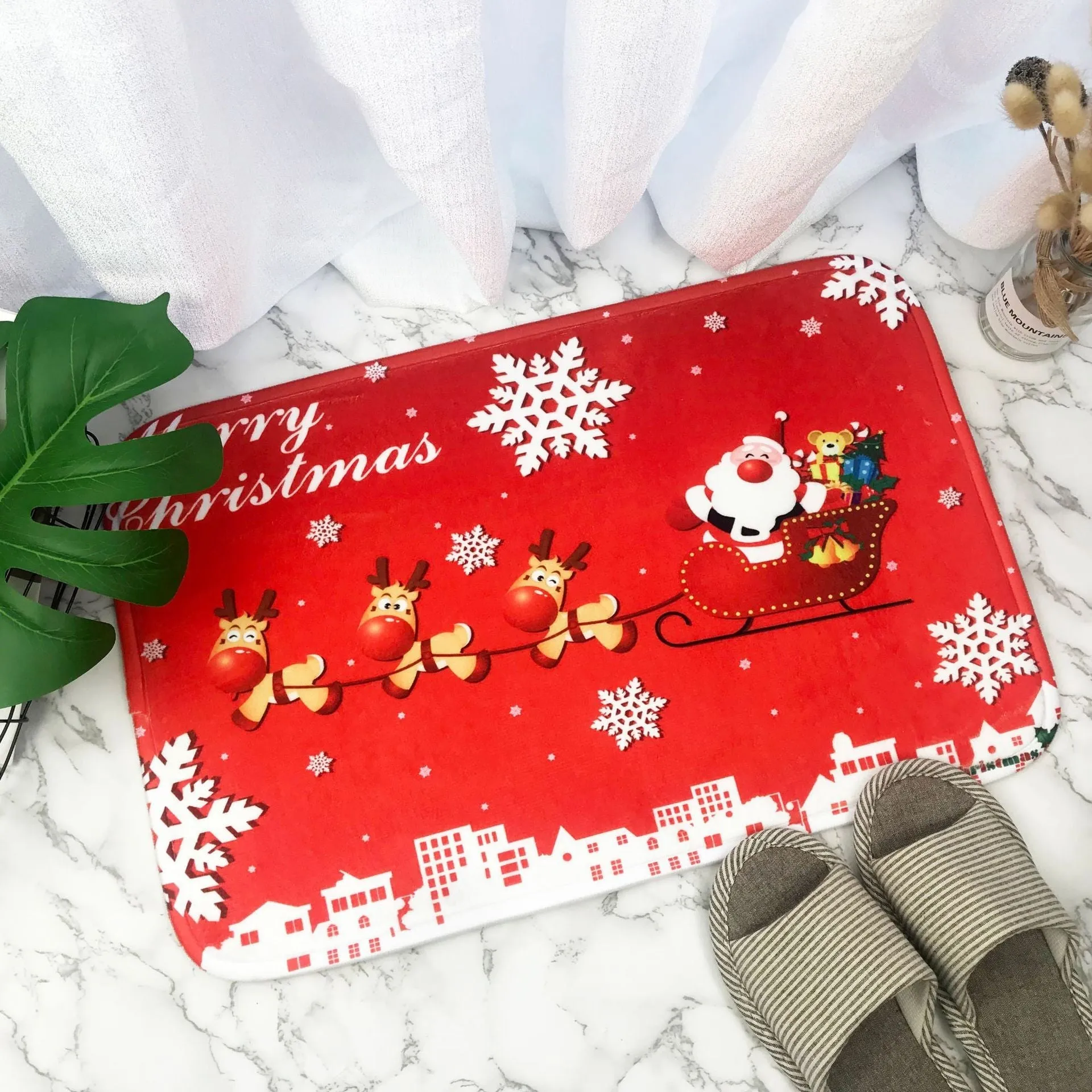 Christmas Decorations Door Mats