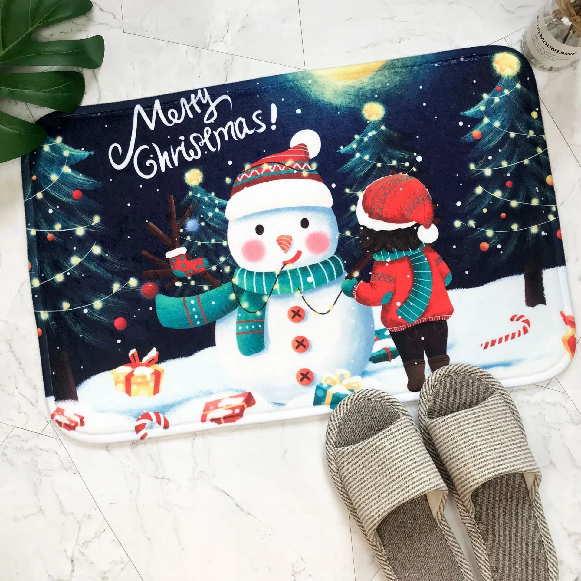 Christmas Decorations Door Mats