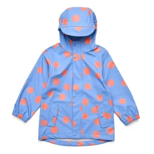 Cornflower Dot Recycled Unlined Raincoat