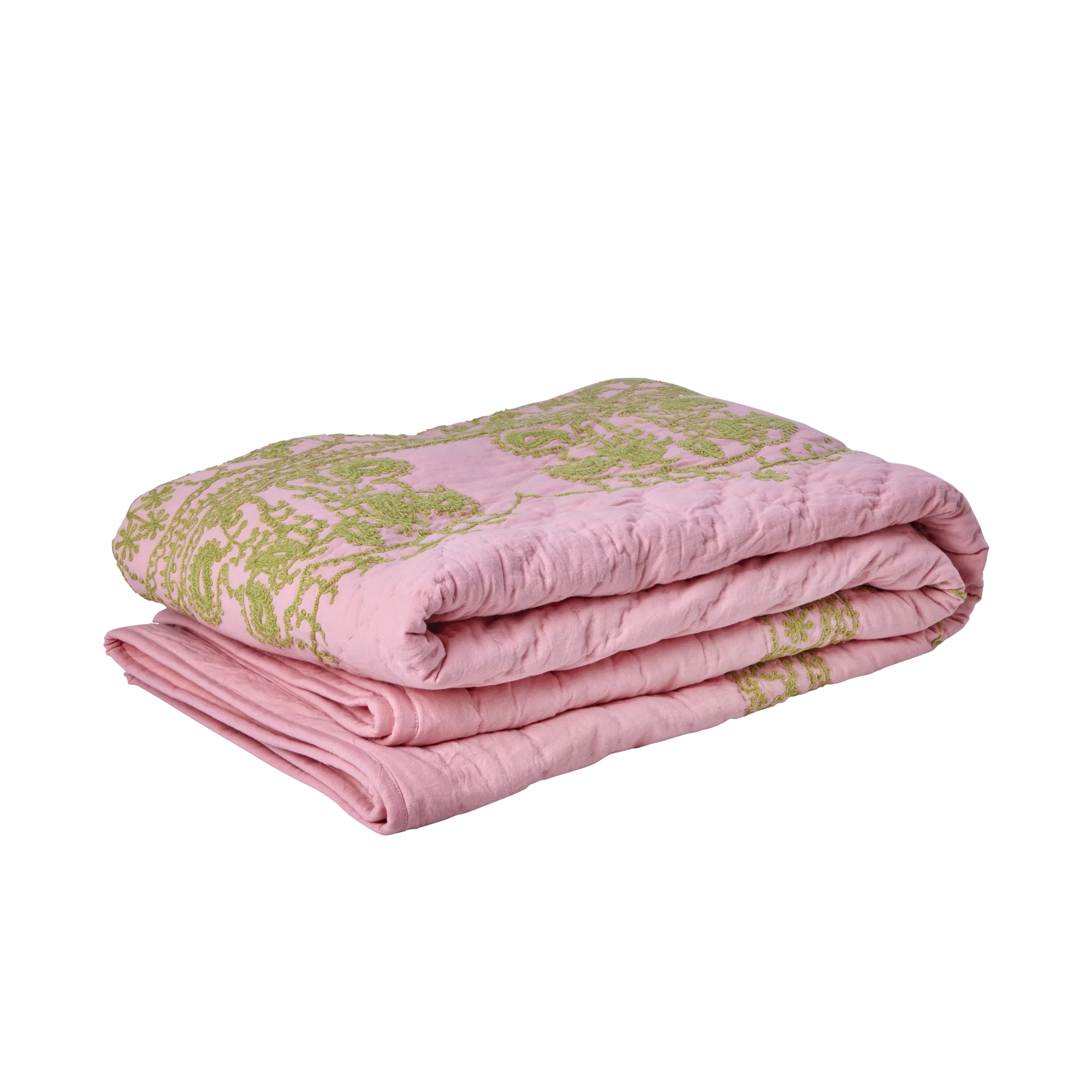 Cotton Quilt - Soft Pink