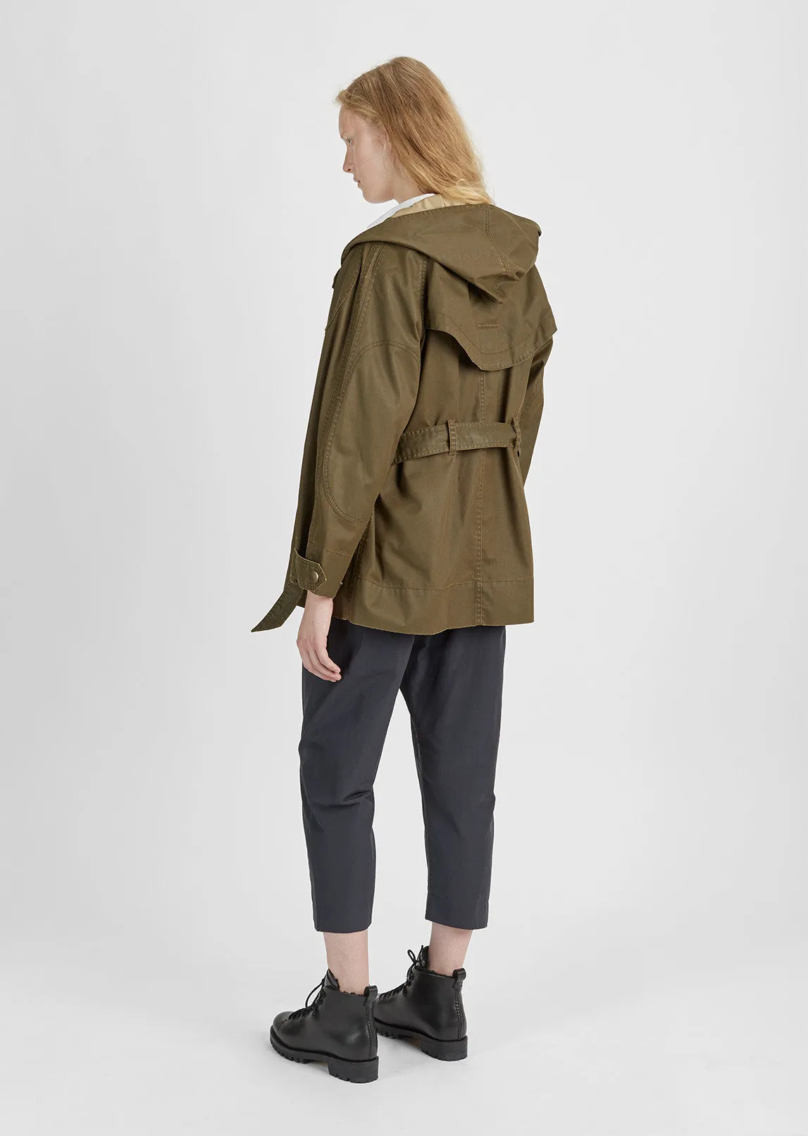 Dolman Coated Rain Jacket