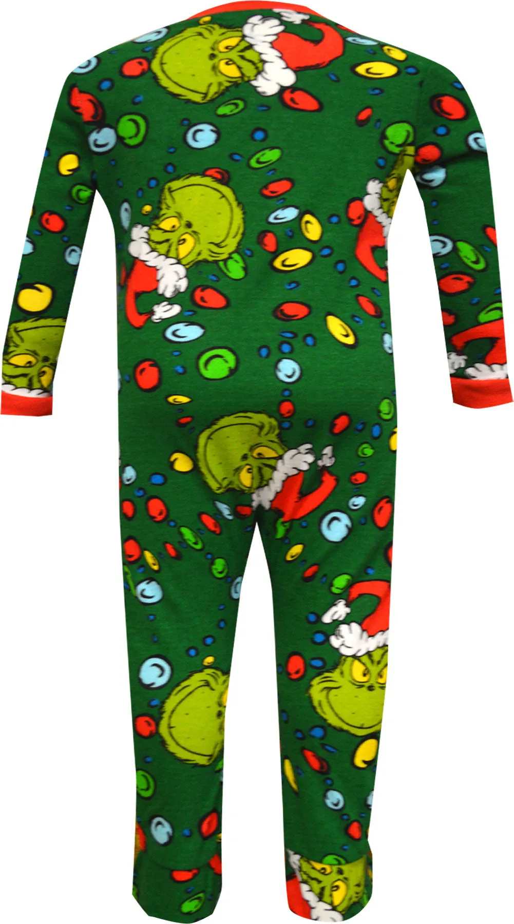 Dr Seuss Grinch Christmas Fun Infant Cotton One Piece Pajama