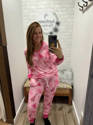 Dreaming of a Pink Christmas Pajamas