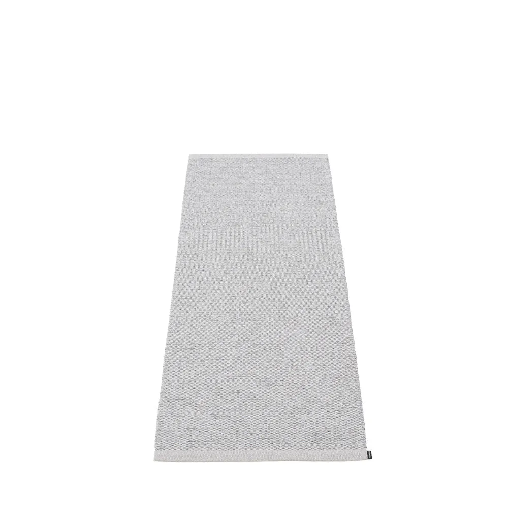 East Hampton Plastic Floor Mats Light Grey/Metallic (Multiple Sizes)