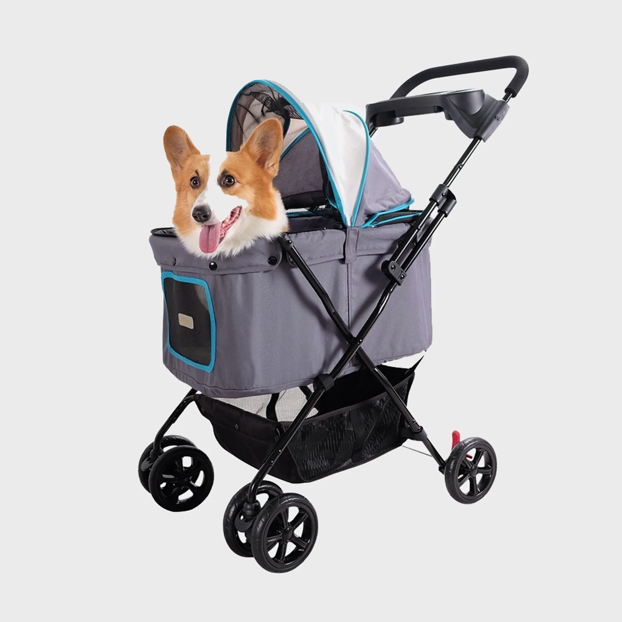 Easy Strolling Pet Buggy - Grey