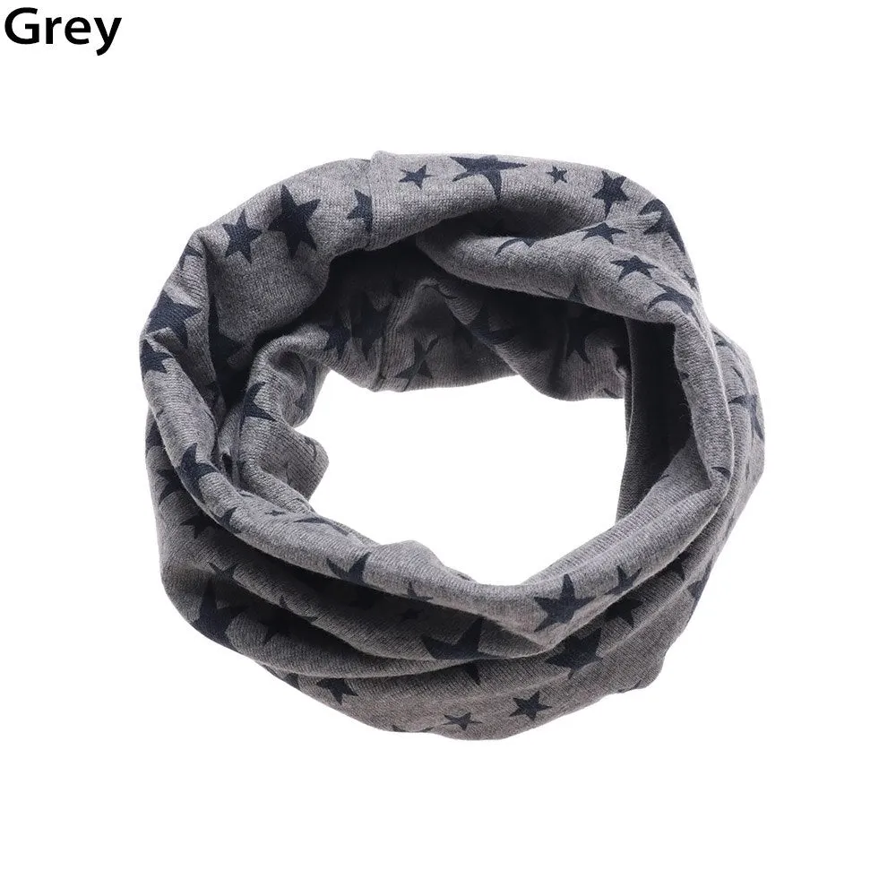 Fashion Candy Color Baby Scarf Shawl Autumn Spring Children Cotton Scarf Neckerchief Snood Collar O Ring Boy Girl Scarf