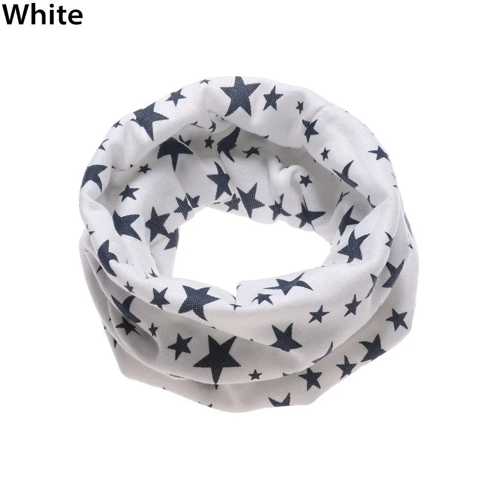 Fashion Candy Color Baby Scarf Shawl Autumn Spring Children Cotton Scarf Neckerchief Snood Collar O Ring Boy Girl Scarf