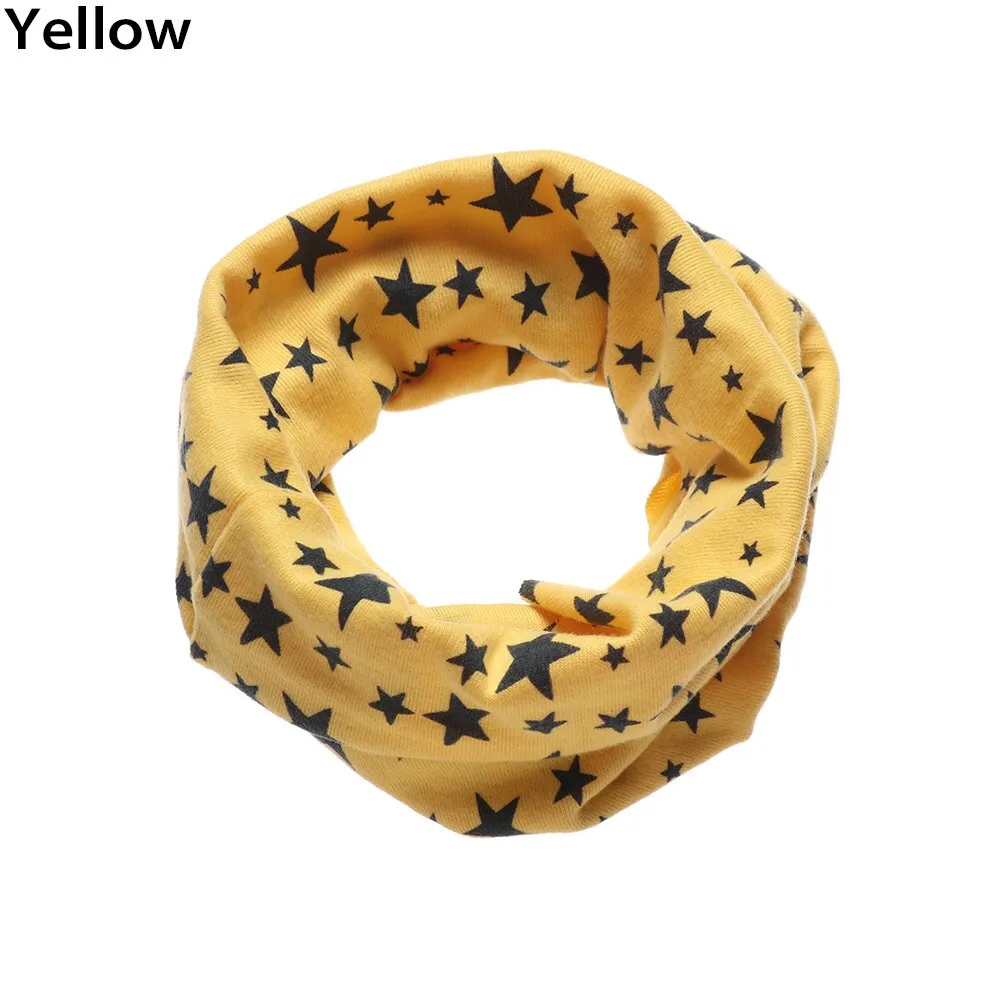 Fashion Candy Color Baby Scarf Shawl Autumn Spring Children Cotton Scarf Neckerchief Snood Collar O Ring Boy Girl Scarf