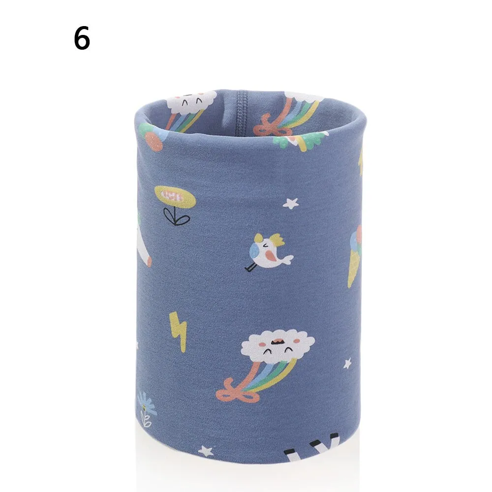 Fashion Candy Color Baby Scarf Shawl Autumn Spring Children Cotton Scarf Neckerchief Snood Collar O Ring Boy Girl Scarf