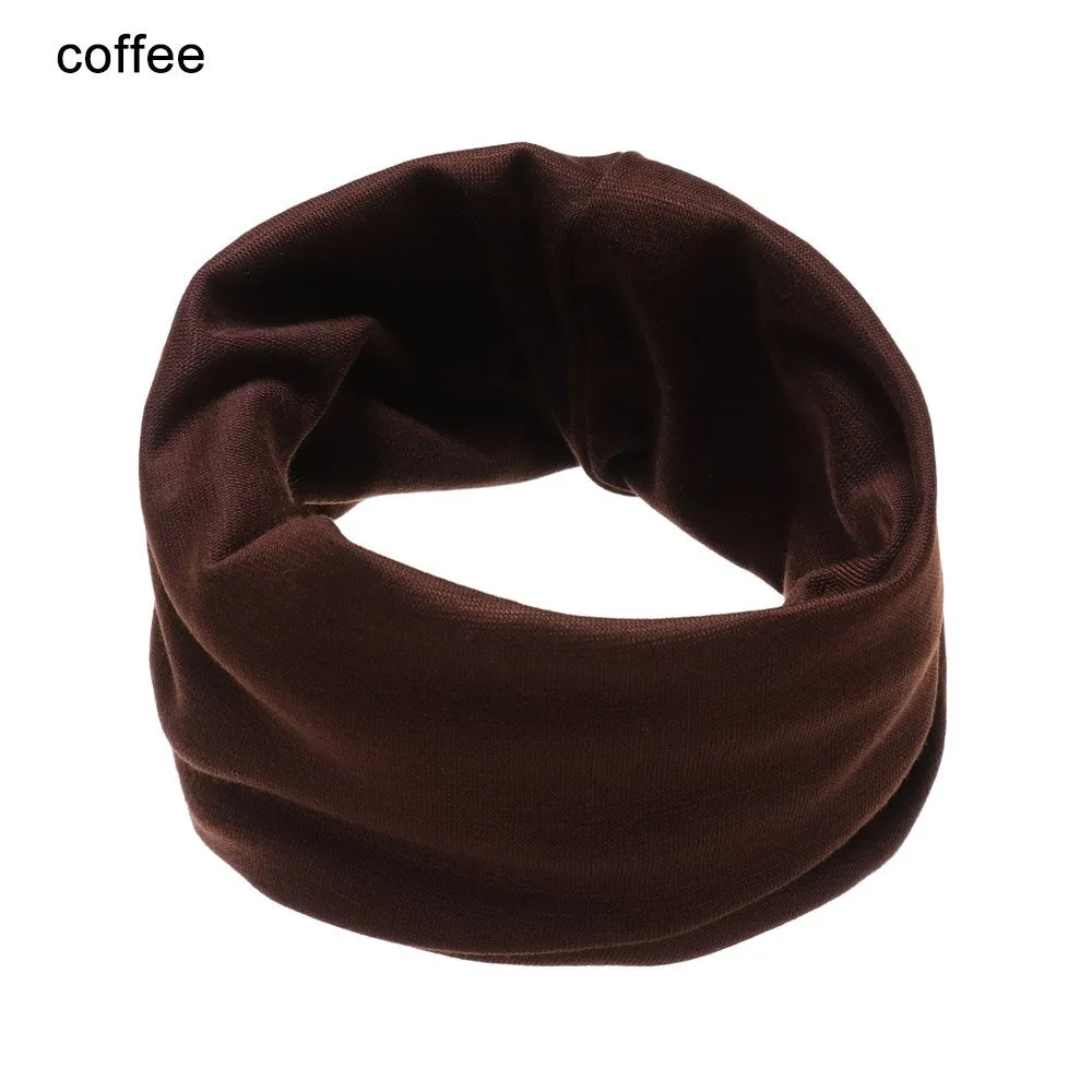 Fashion Candy Color Baby Scarf Shawl Autumn Spring Children Cotton Scarf Neckerchief Snood Collar O Ring Boy Girl Scarf