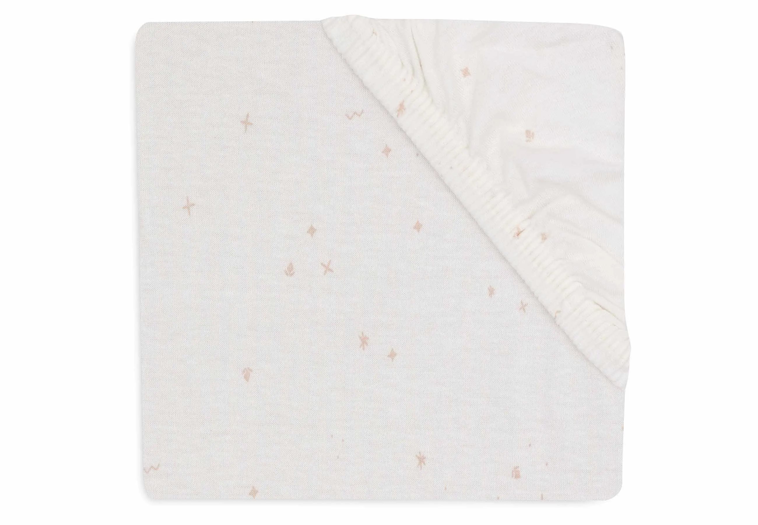 Fitted Sheet Jersey 40/50x80/90cm Twinkling - Wild Rose