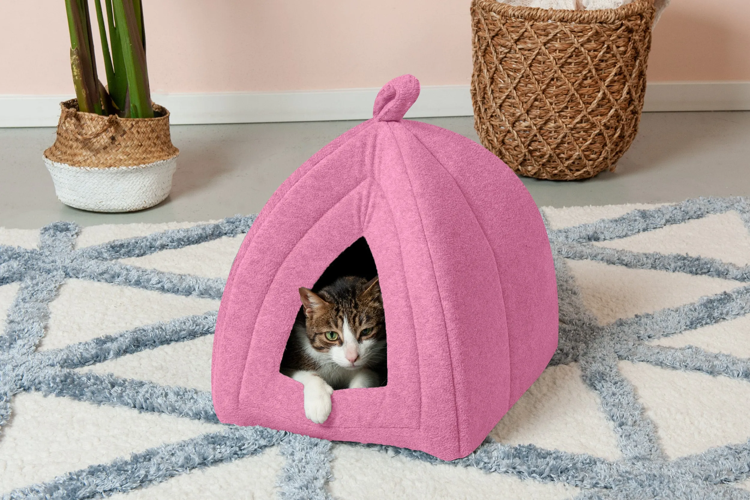 Fleece Pet Tent for Small Dogs and Cats