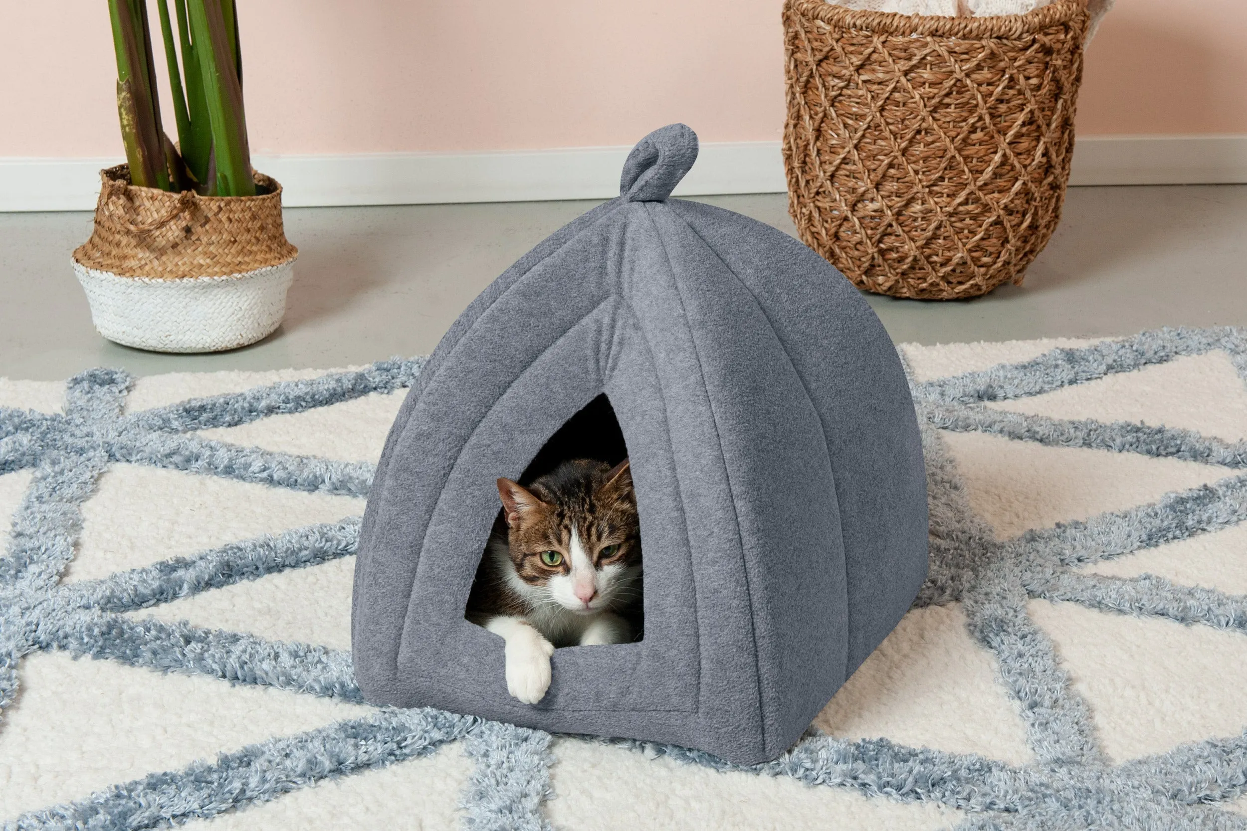 Fleece Pet Tent for Small Dogs and Cats