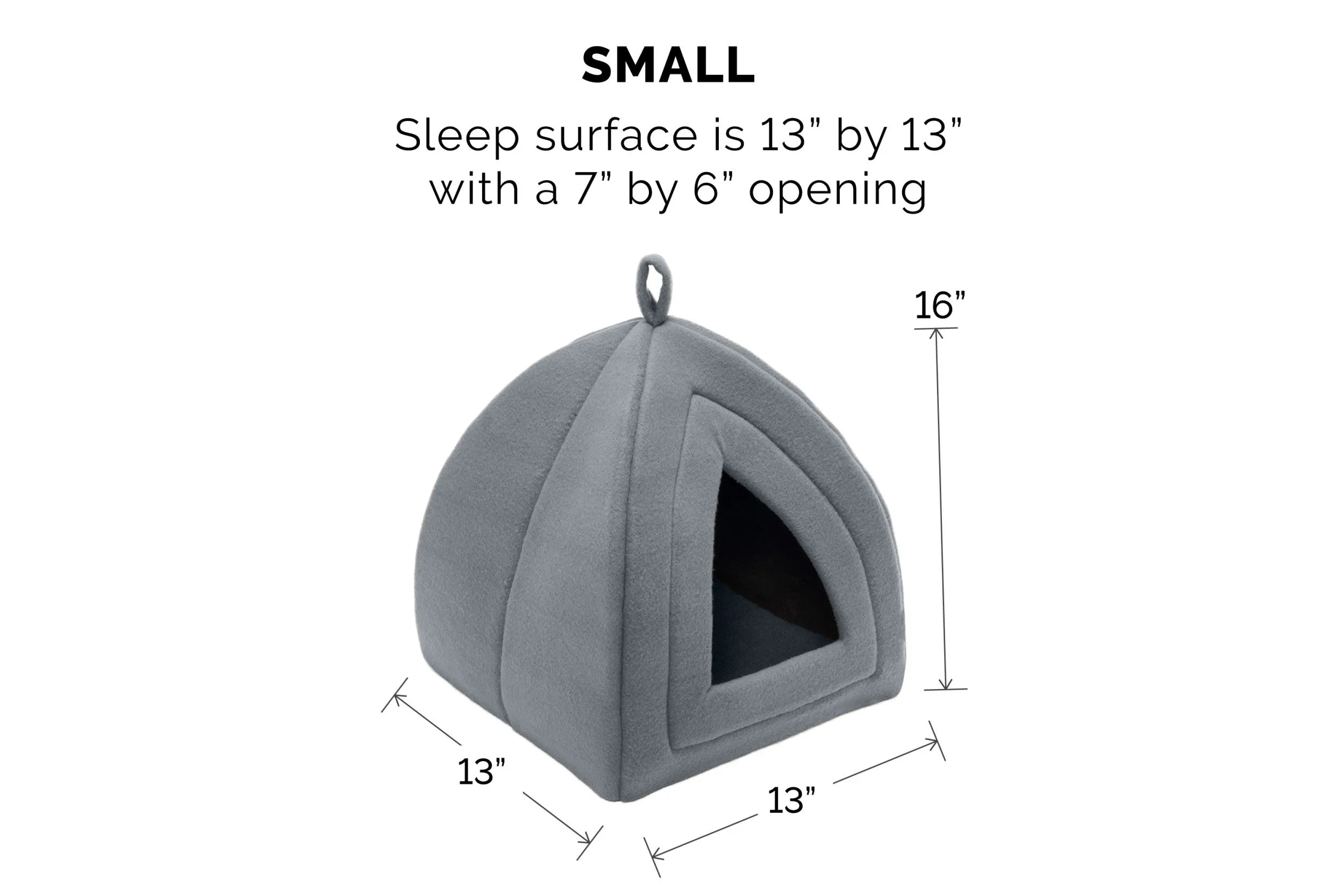 Fleece Pet Tent for Small Dogs and Cats