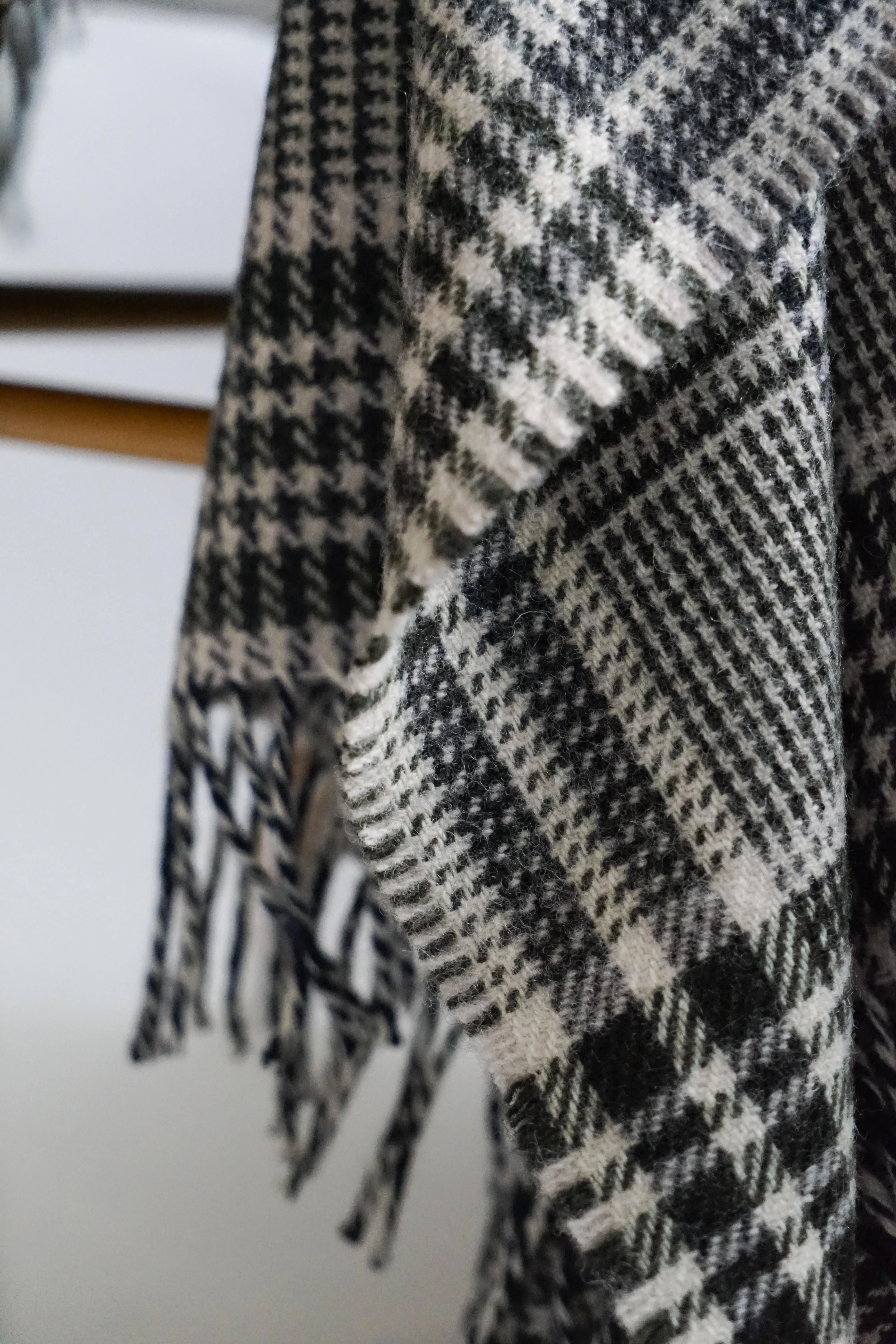 Glen Check Wool Blanket