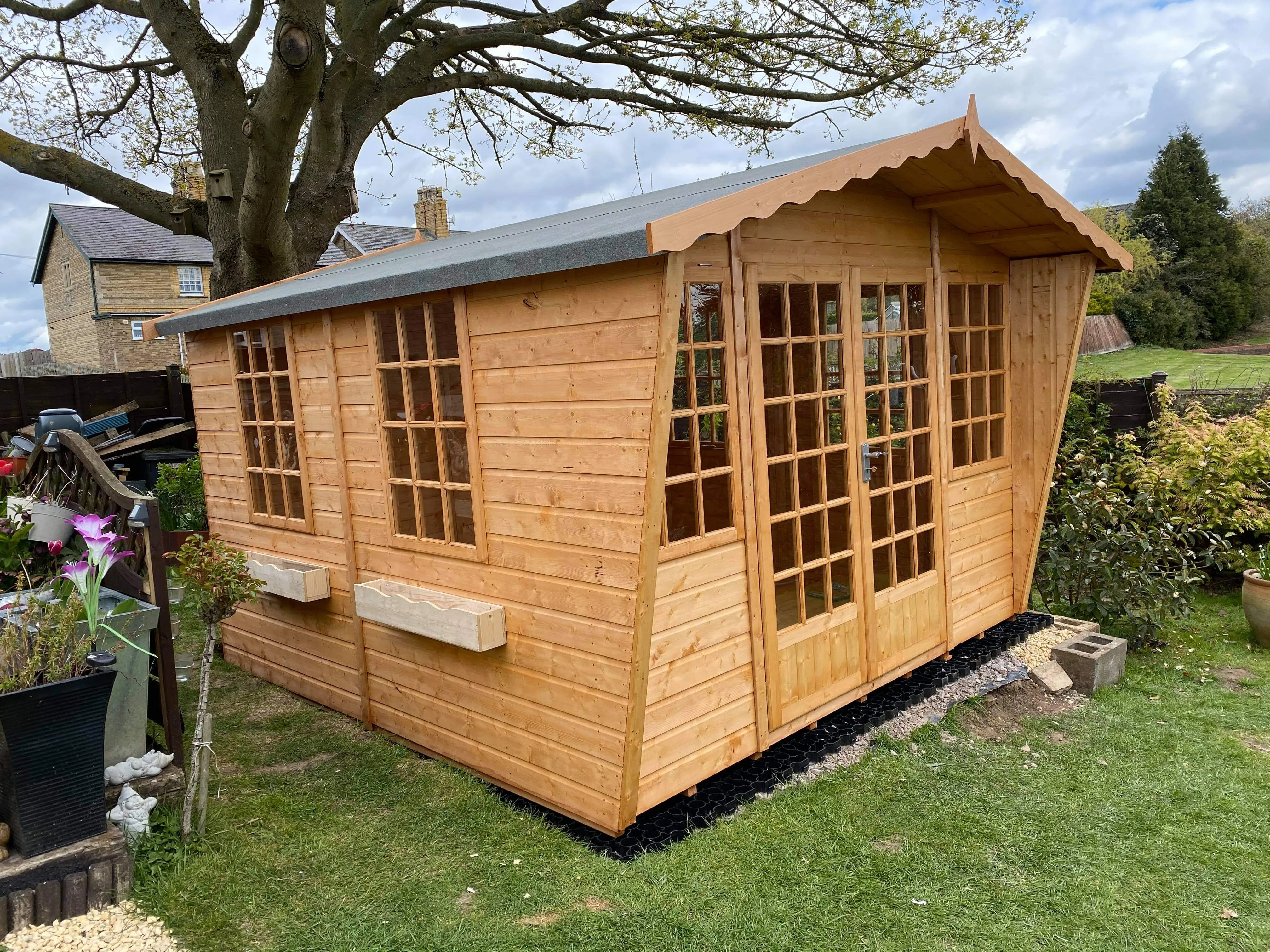 Goodwood Gold Beaulieu (12' x 12') Summerhouse