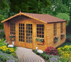 Goodwood Gold Beaulieu (12' x 12') Summerhouse