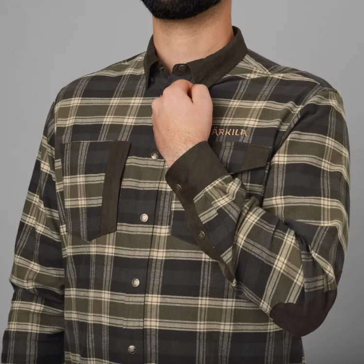 Harkila Aivak Long Sleeve Shirt - Olive