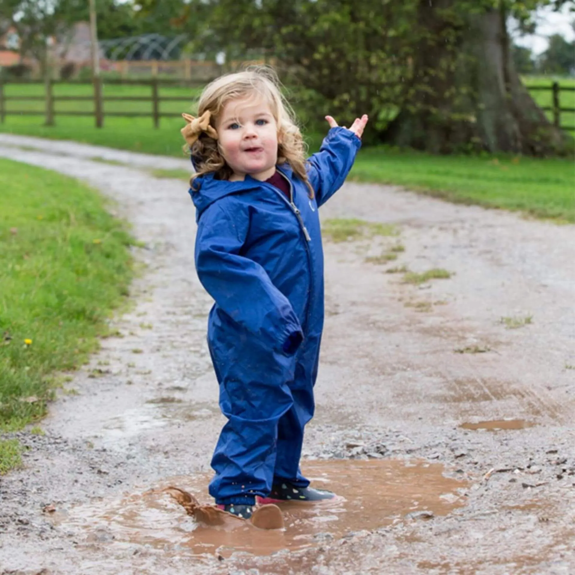 Hippychick Toddler Waterproof Packasuit (Nebulas Blue)