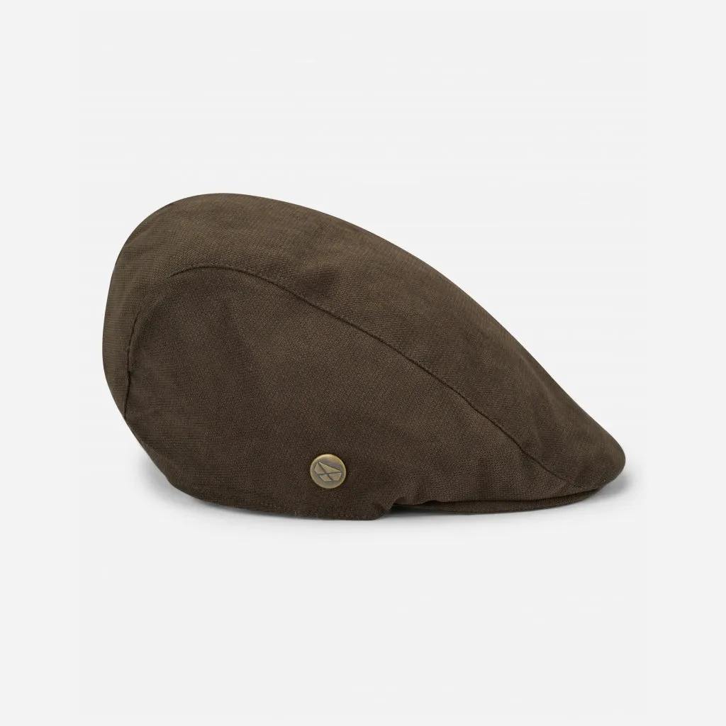 Hoggs of Fife Struther Waterproof Flat Cap