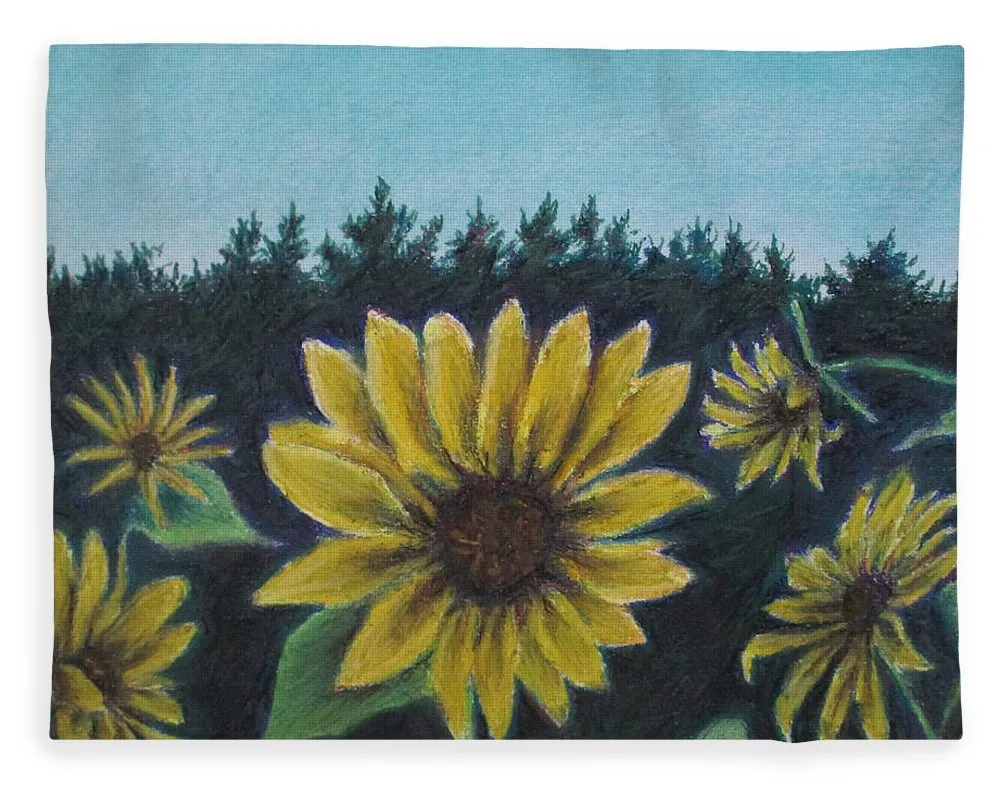 Hours of Flowers - Blanket