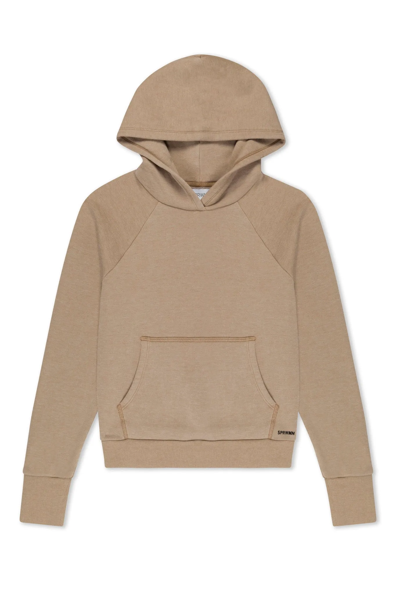 Latte Shrunken Hoodie