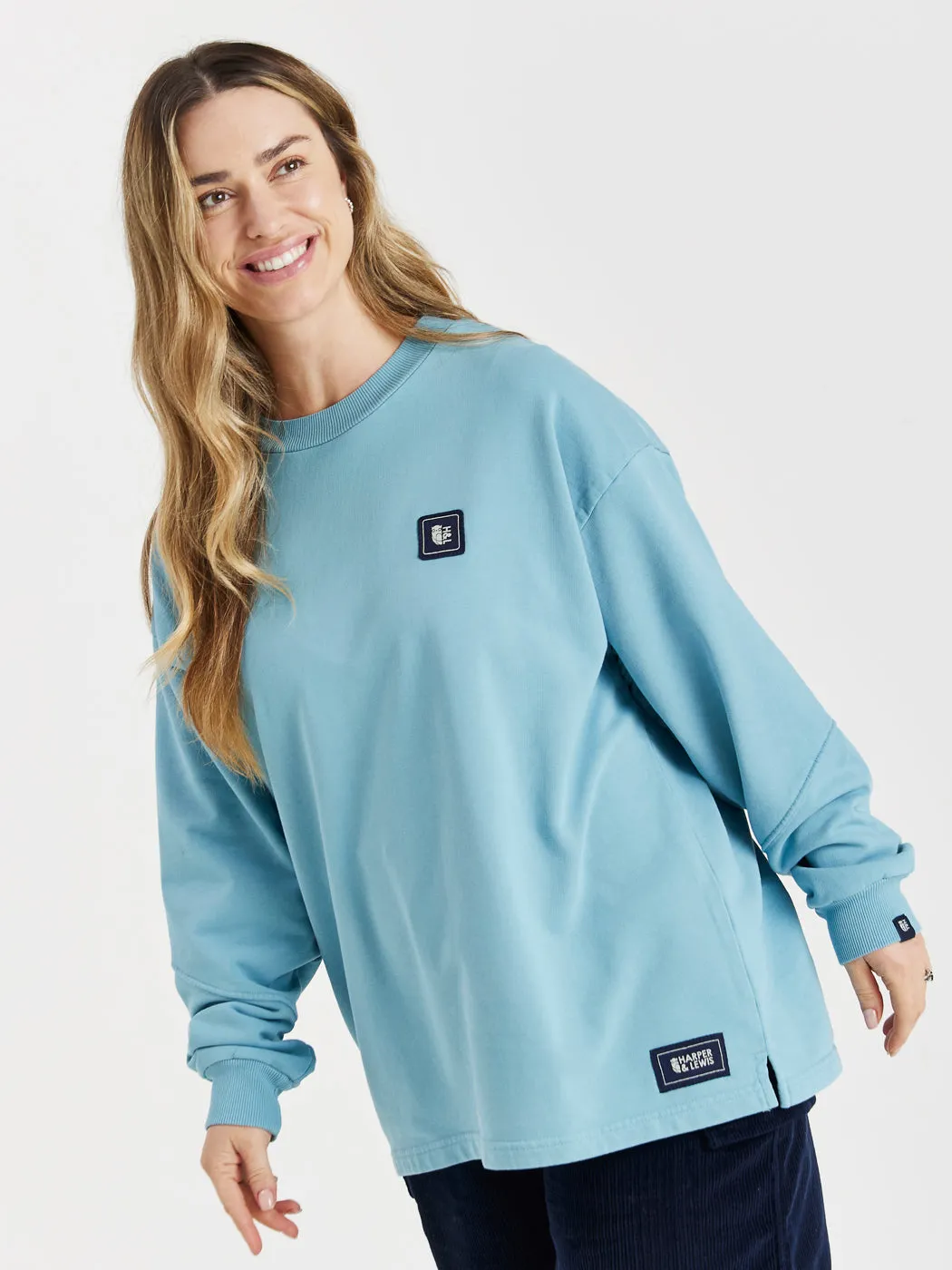 Lumi Sweater Steel Blue