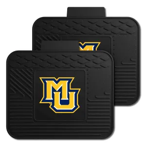 Marquette Golden Eagles Back Seat Car Utility Mats - 2 Piece Set