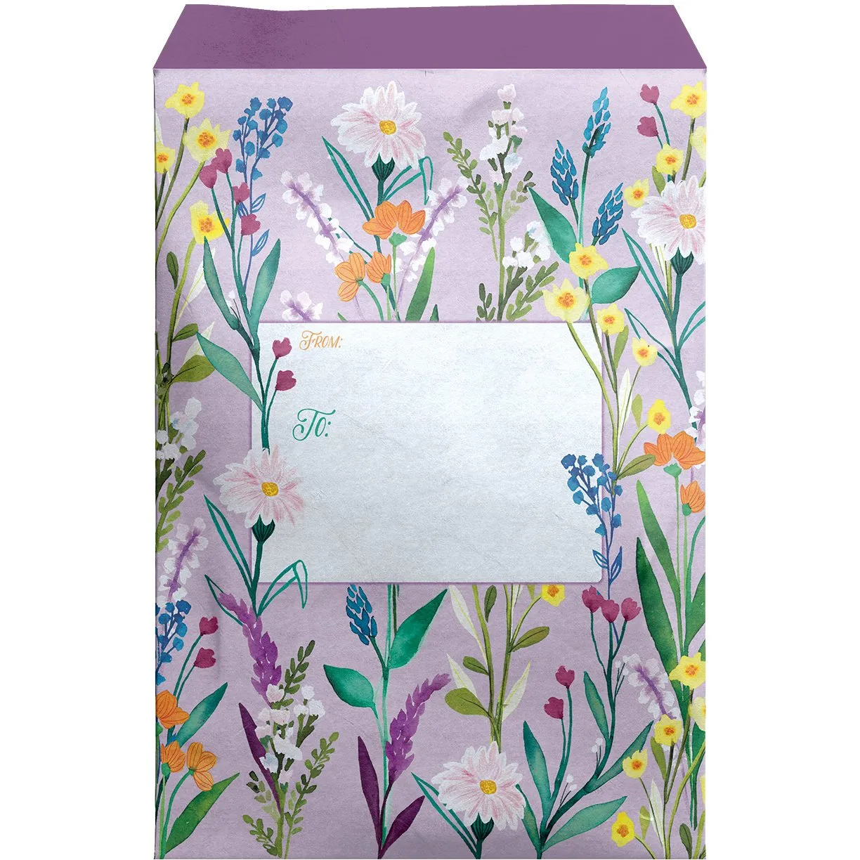 Medium Floral Printed Padded Mailing Envelopes, Secret Garden