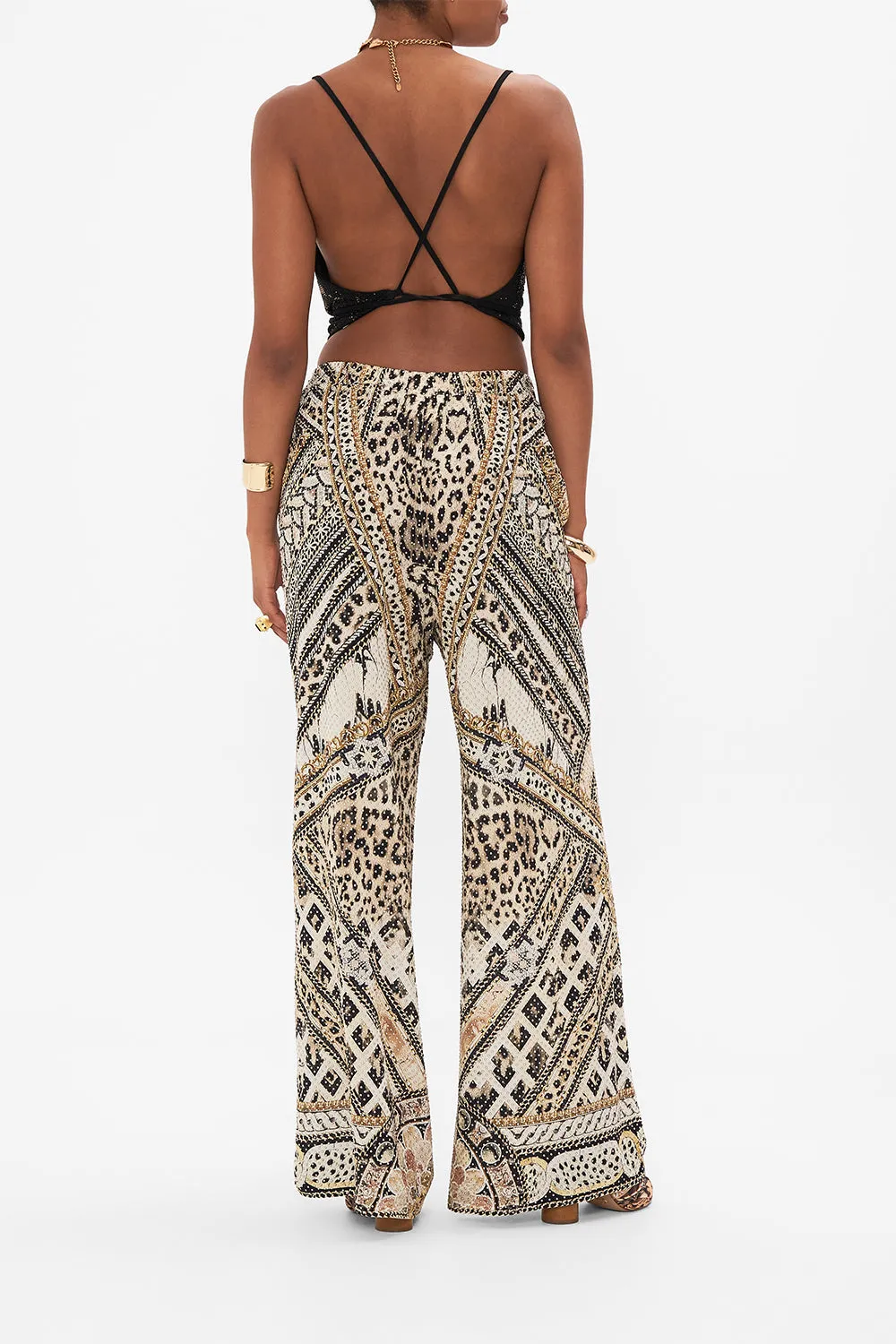 MINIMAL WIDE LEG PANT MOSAIC MUSE