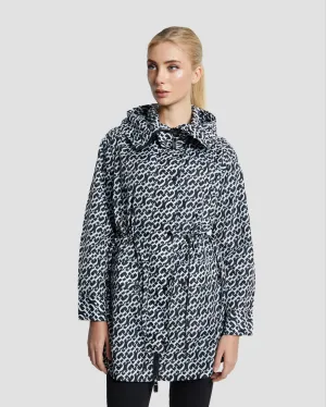 Monochrome Monogram Raincoat