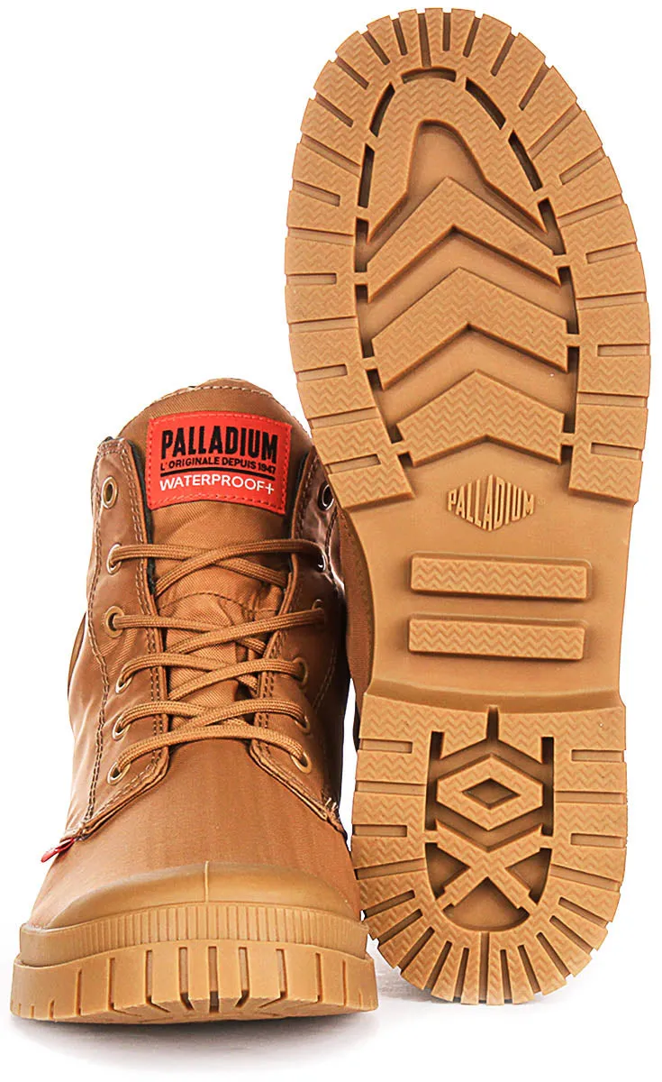 Palladium Pampa SP20 Cuff Waterproof In Tan