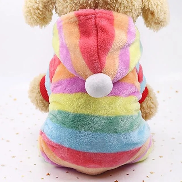 Rainbow Dog Sweater