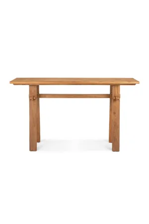 Rectangular Teak Wood Side Table | dBodhi Artisan