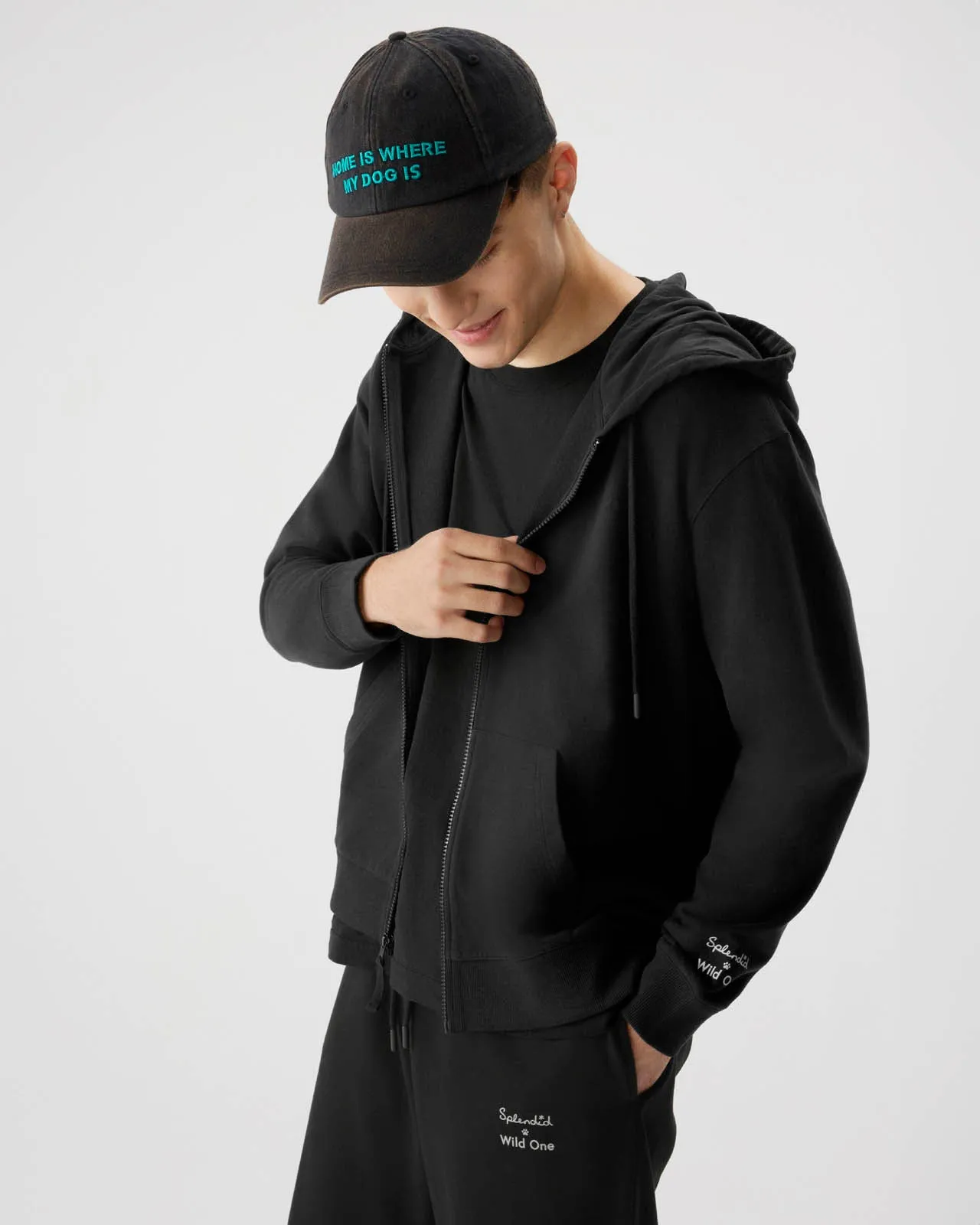 Splendid x Wild One All-Gender Zip-Up Hoodie